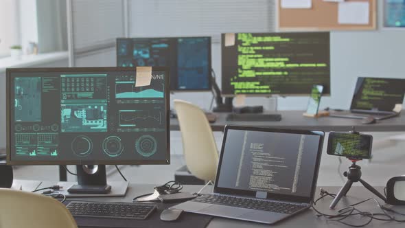 Computer Networking and Coding at Programmers Office, Technology Stock ...