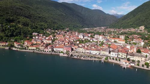 Cannobio from above.