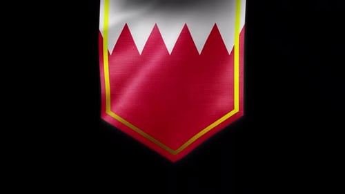 Bahrain Flag Banner