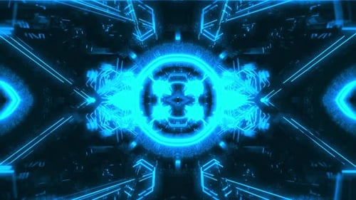Celestial Light Tunnel Background