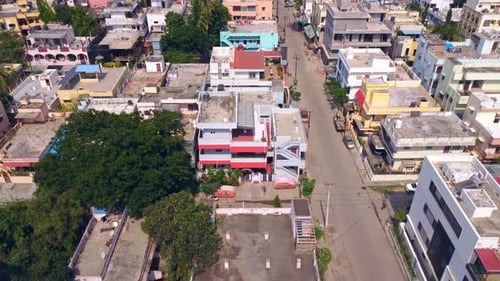 Hyderabad City Aerial View Uhd