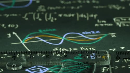 Science Calculation Physics Math And Chemisrty Formulas Background 26