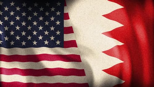 Usa And Bahrain Background Loop
