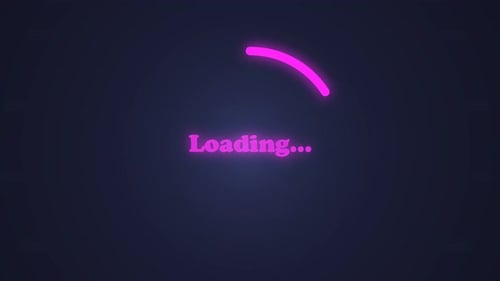 Loading Bar circle animation and Loading Complete