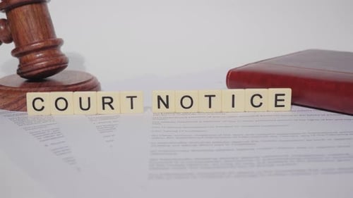 Word COURT NOTICE on Scrabble