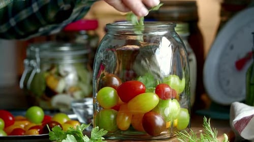 Vegetables in Jars