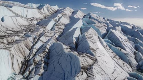 Experience the Breathtakingly Majestic Glacier Landscape Adorned with Stunning Ice Formations