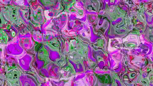 Abstract Fluid Vibrant Colors Flowing Loop Background