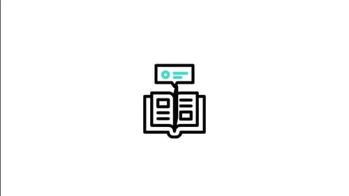 Reading Book Animated Icon