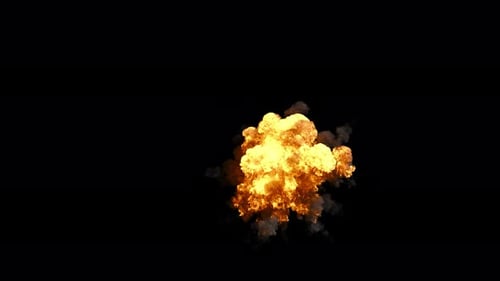 09 Rauchbrand, Luftexplosion 4K