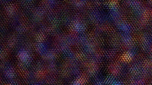 Abstract Holographic Color Waves Moving Background Loop