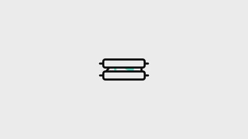 Animiertes Symbol für alte Schriftrollen