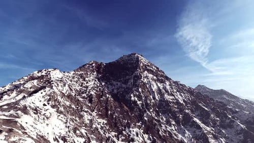 Snowy Mountain Peak