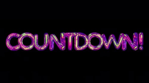 Irisierende Countdown-Bildunterschrift