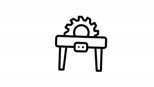 Icono de Animation Saw Tool