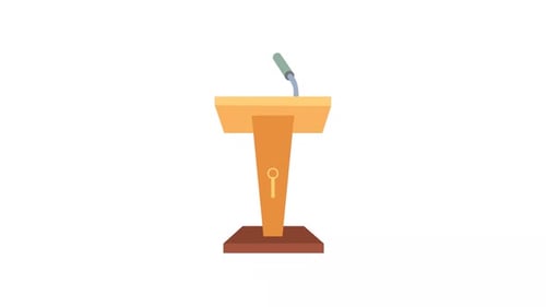 Lectern Element Alpha Animation
