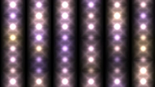Flashing Bright Diamond Lights Vj Background Animation