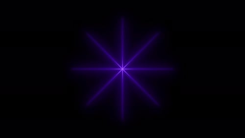 Magic Glow Fractal Background