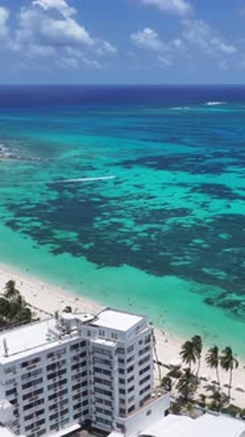 Spratt Bight Beach At San Andres In Providencia Y Santa Catalina Colombia.