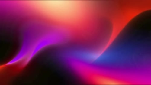 Abstract Fluid Color Gradient Background Loop Animation