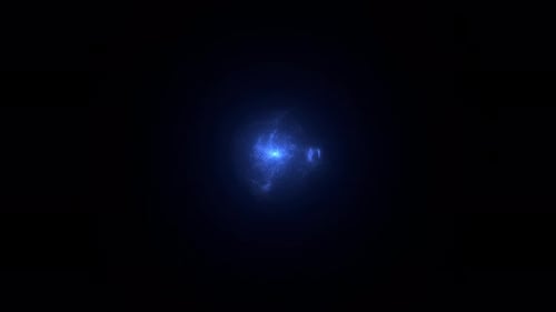 Futuristic Electric Energy Burst Logo Reveal Opener