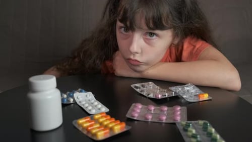 Sick Child Refuses to Take Medicine