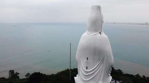 White Lady Buddha Statue