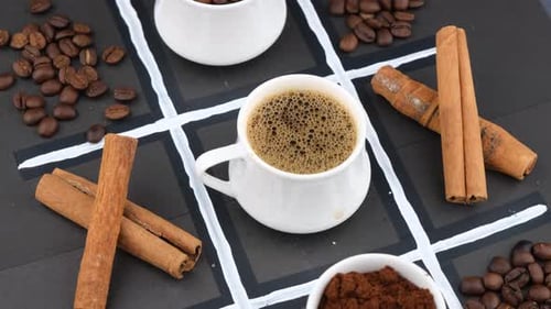 rotierender Kaffee
