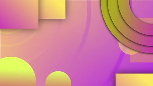 Colorful Washout Abstract Geometric Shape Background