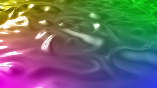 Gradient Wavy Abstract Background 3 Loop