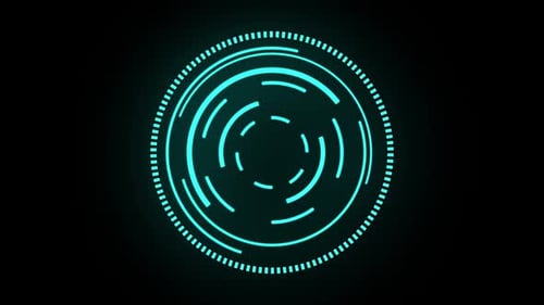 Frame HUD Target con pantalla de datos de computadora Título técnico Concepto futurista y tecnológico