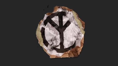 Grunge Ripped Paper Logo Reveal Animation