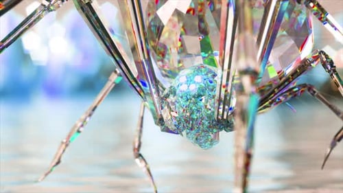 Diamond Spider Closeup