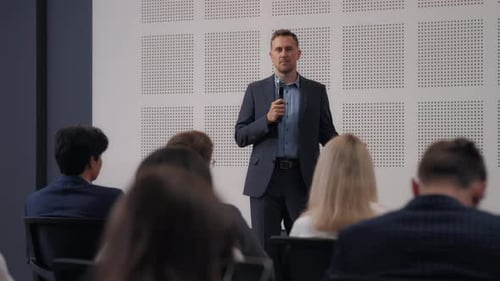 Corporate Speech at Business Conference