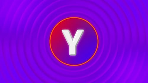 Alphabet Logo Letter Y Animation