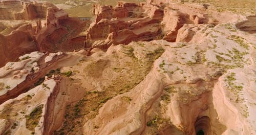 Weirdly curved mountains of Arches National Park.