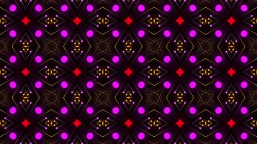 Hypnotic VJ Kaleidoscope Background Loop