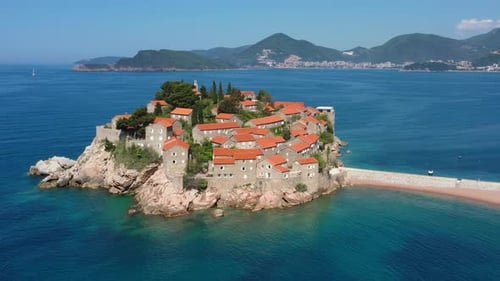 Sveti Stefan Island in Montenegro