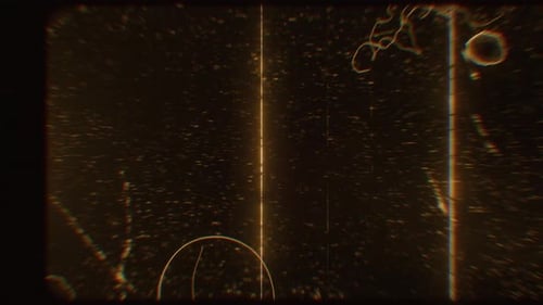 Sepia Film Noise Effect Wipe