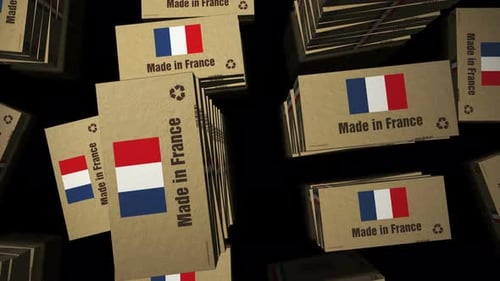 Made in France box pack loop