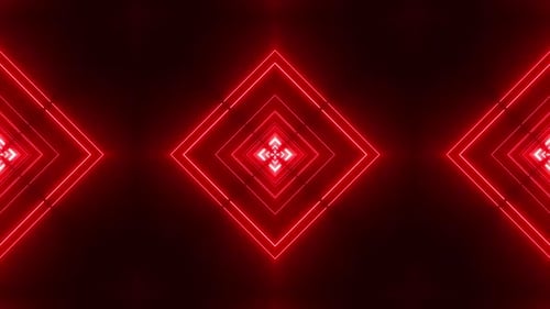 Dynamic red neon light abstract background for modern futuristic designs
