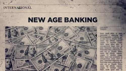 New Age Banking Trendy Newspaper Headline Titles Economy