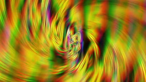 Gelber Prismenunschärfe-Animationshintergrund