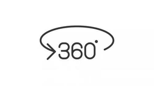 360 degrees line animation
