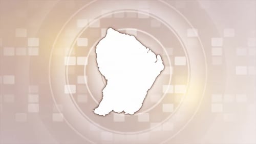 Modern Map Outline Reveal and Fill Animation