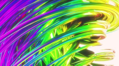 Color Swirl Loop Creative Background