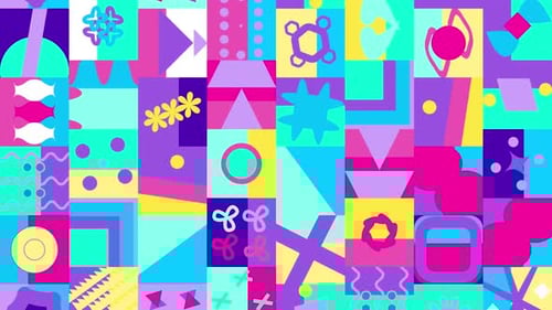 Seamless Pattern Of Pop Background