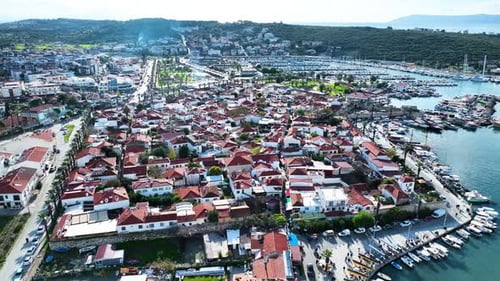 Izmir Sığacık, Drohnenansicht
