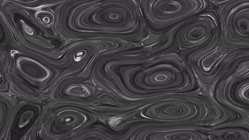 Abstract Fluid Dark Gray Seamless Looping Background