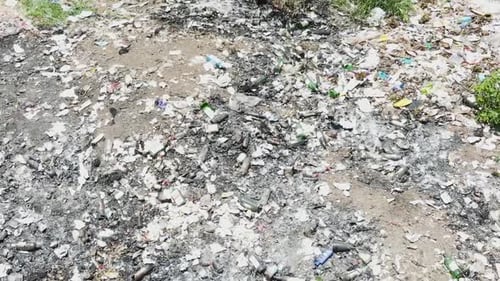 Environmental Damage with Garbage and Trash